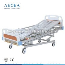 AG-BMS001 5-Function manuel hôpital medicare al-alliages mains courantes lit de soins à domicile